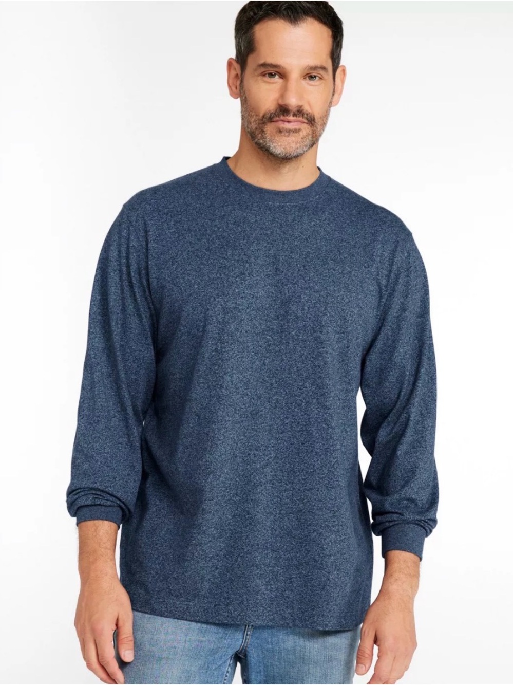 L.L.Bean Men's Carefree Unshrinkable Tee Cotton Traditional Fit